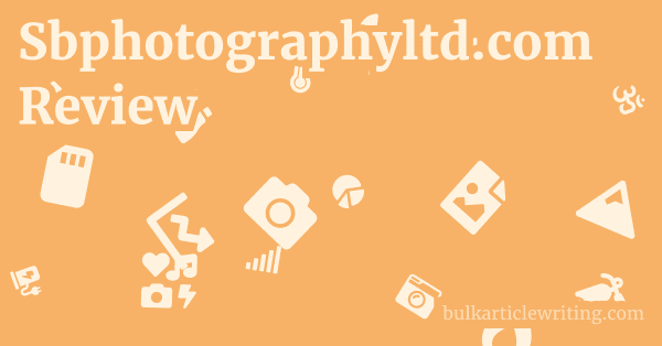 Sbphotographyltd.com Review 1 by