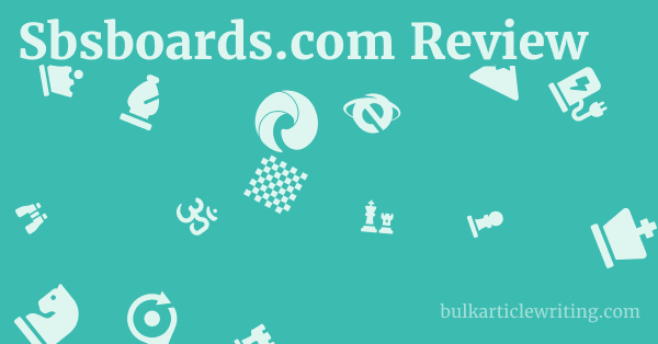 Sbsboards.com Review 1 by