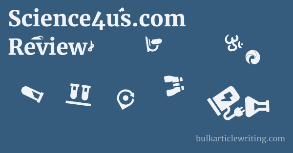 Science4us.com Review 1 by Partners