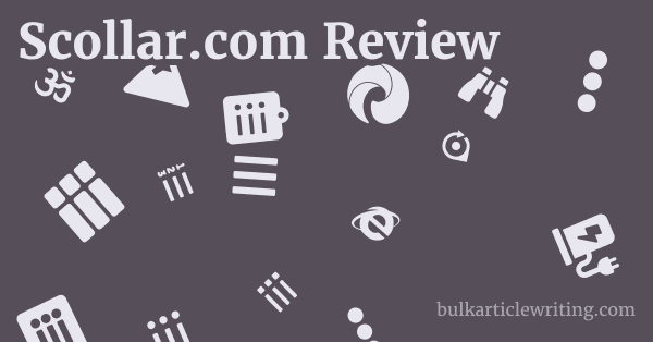 Scollar.com Review 1 by
