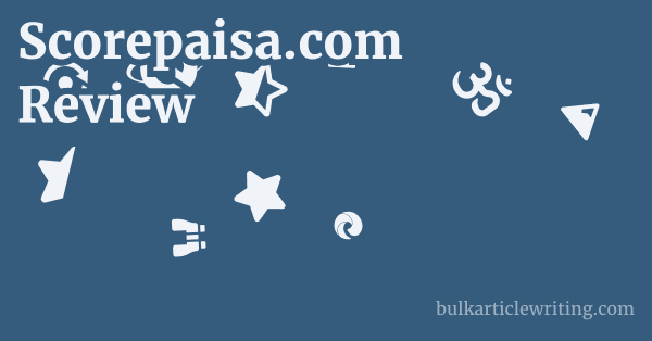 Scorepaisa.com Review 1 by