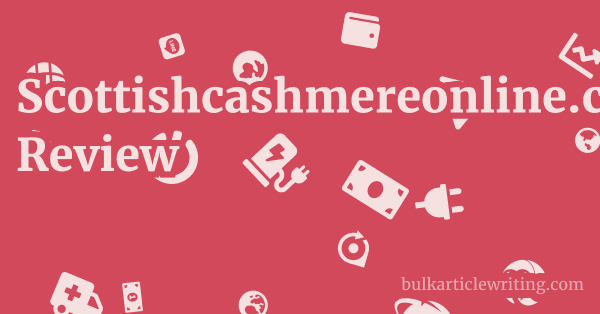 Scottishcashmereonline.com Review 1 by Partners
