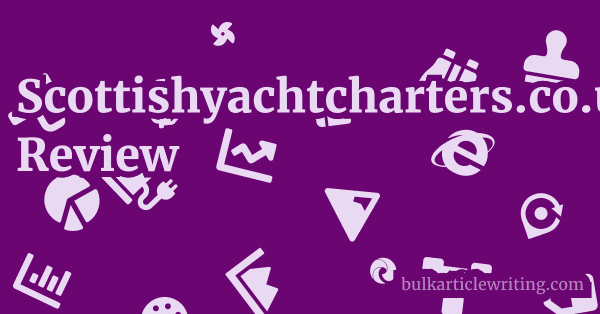 Scottishyachtcharters.co.uk Review 1 by