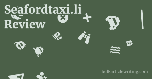 Seafordtaxi.li Review 1 by