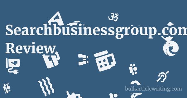 Searchbusinessgroup.com Review 1 by