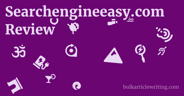 Searchengineeasy.com Review 1 by