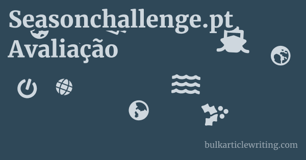 Seasonchallenge.pt Avaliação 1 by