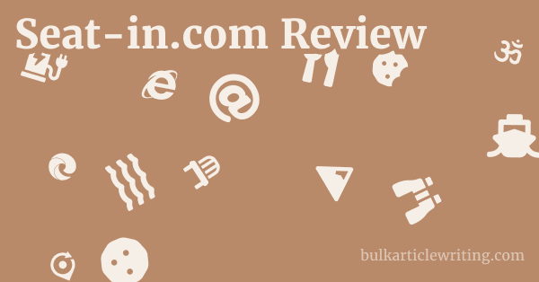 Seat-in.com Review 1 by