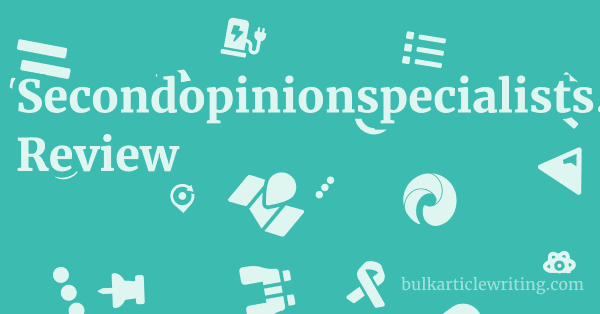 Secondopinionspecialists.com Review 1 by Partners