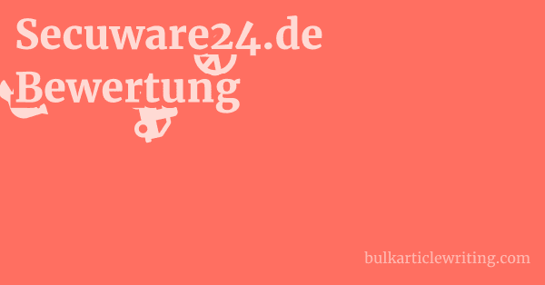 Secuware24.de Bewertung 1 by