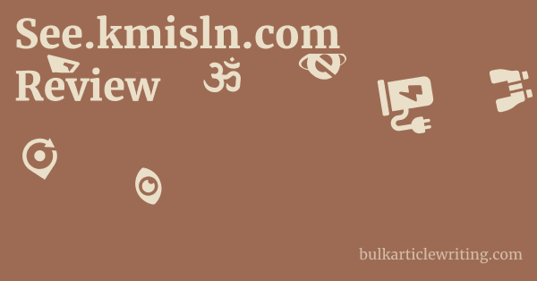 See.kmisln.com Review 1 by
