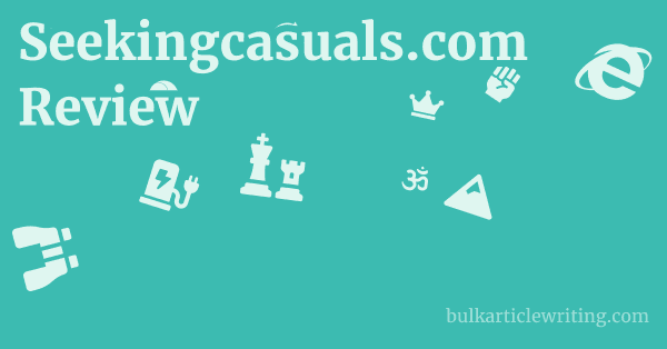 Seekingcasuals.com Review 1 by