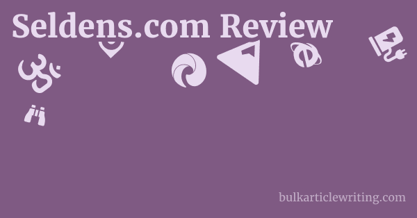 Seldens.com Review 1 by Partners