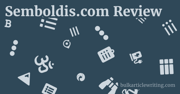 Semboldis.com Review 1 by