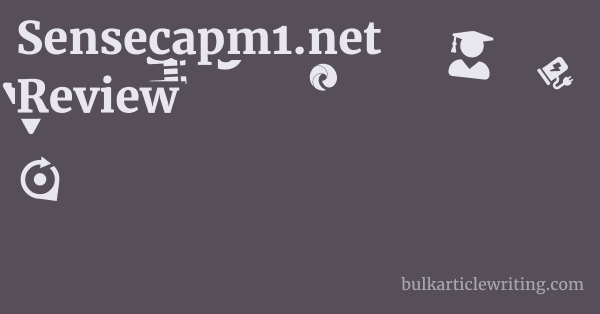 Sensecapm1.net Review 1 by