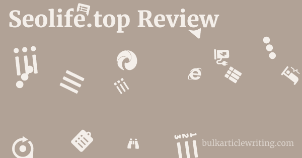 Seolife.top Review 1 by