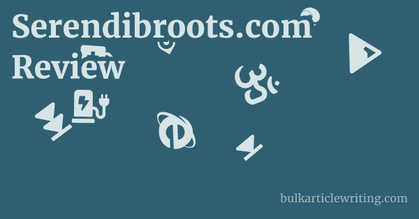 Serendibroots.com Review 1 by Partners