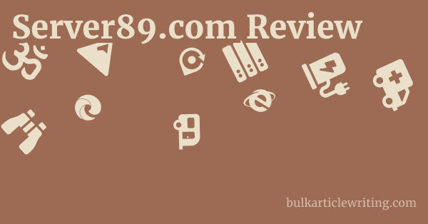 Server89.com Review 1 by