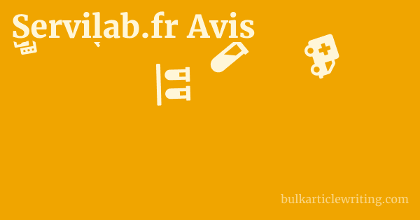 Servilab.fr Avis 1 by