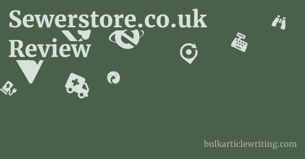 Sewerstore.co.uk Review 1 by