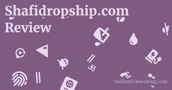 Shafidropship.com Review 1 by
