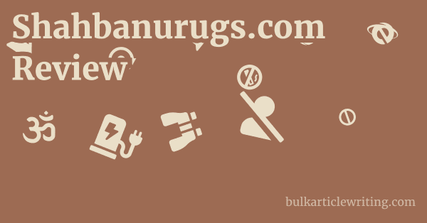 Shahbanurugs.com Review 1 by