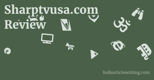 Sharptvusa.com Review 1 by