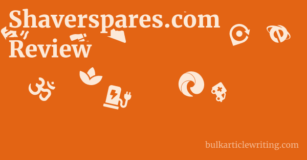 Shaverspares.com Review 1 by