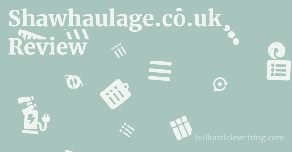 Shawhaulage.co.uk Review 1 by