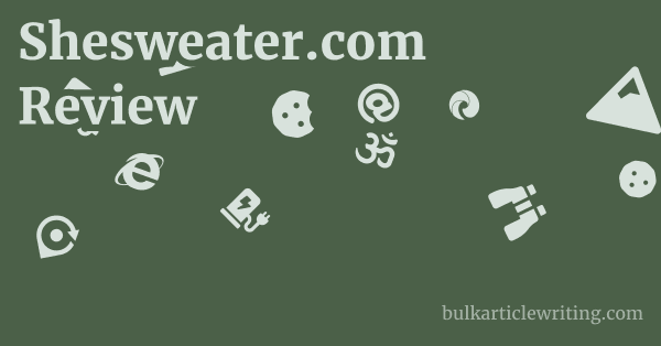 Shesweater.com Review 1 by