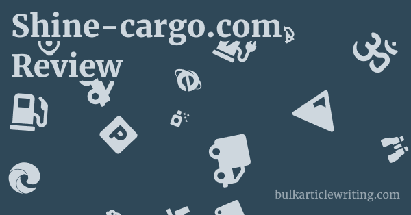 Shine-cargo.com Review 1 by