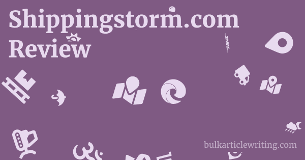 Shippingstorm.com Review 1 by