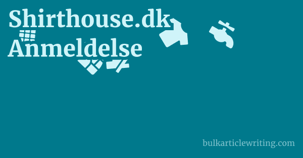 Shirthouse.dk Anmeldelse 1 by