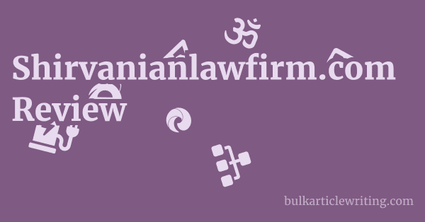 Shirvanianlawfirm.com Review 1 by