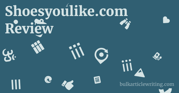 Shoesyoulike.com Review 1 by