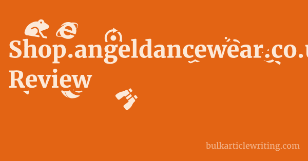 Shop.angeldancewear.co.uk Review 1 by