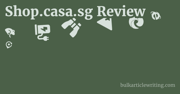 Shop.casa.sg Review 1 by