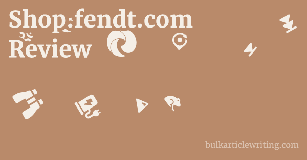 Shop.fendt.com Review 1 by