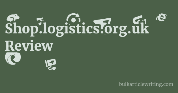 Shop.logistics.org.uk Review 1 by