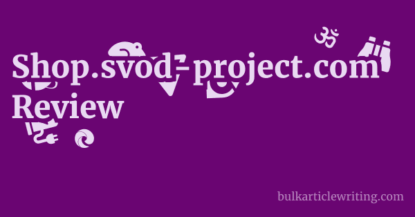 Shop.svod-project.com Review 1 by