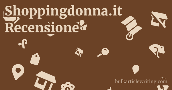 Shoppingdonna.it Recensione 1 by