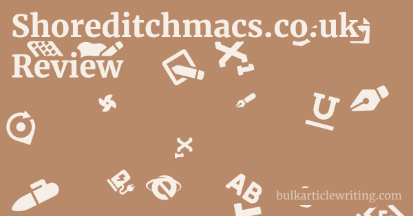Shoreditchmacs.co.uk Review 1 by Partners