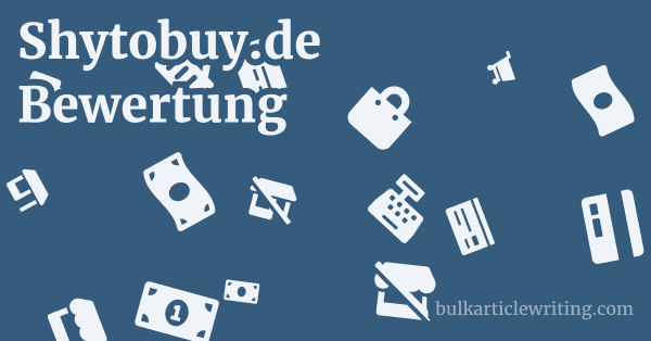 Shytobuy.de Bewertung 1 by