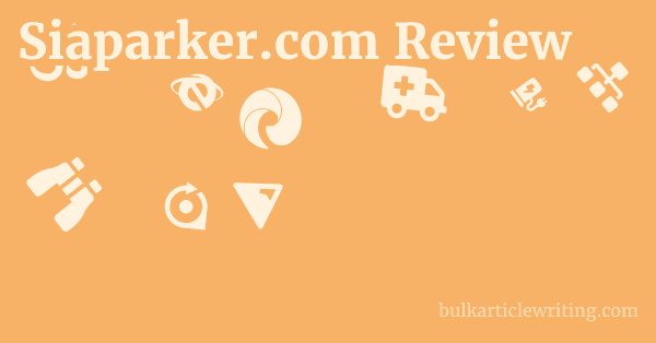 Siaparker.com Review 1 by