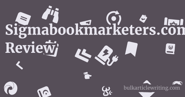 sigmabookmarketers.com FAQ 1 by