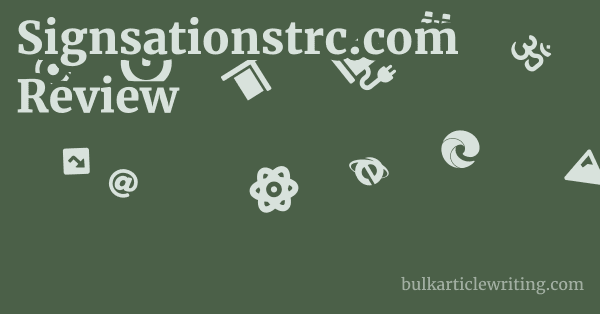 Signsationstrc.com Review 1 by