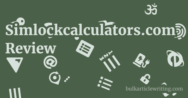 Simlockcalculators.com Review 1 by