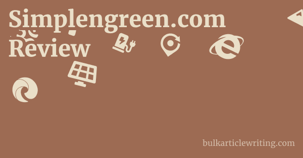 Simplengreen.com Review 1 by