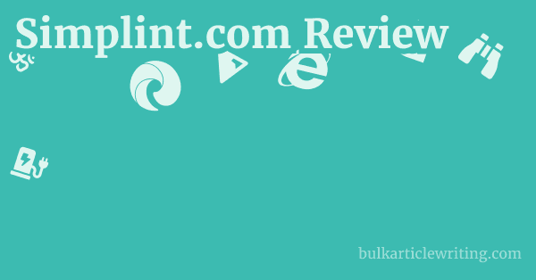 Simplint.com Review 1 by