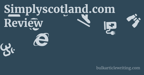 Simplyscotland.com Review 1 by